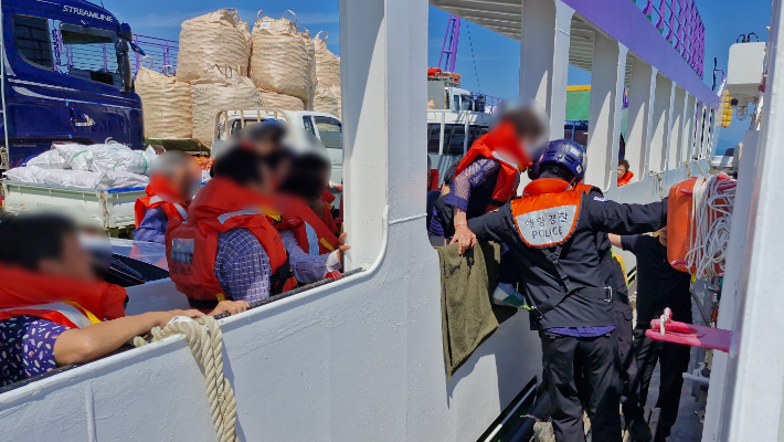 목포해양경찰서 제공