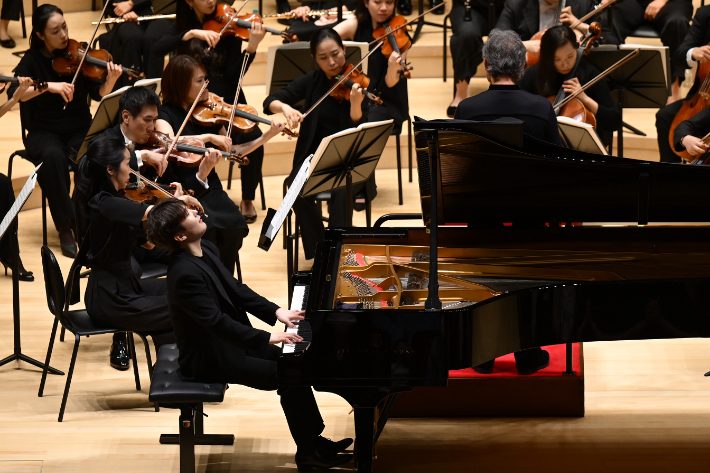 피아니스트 조성진. 부산콘서트홀 제공