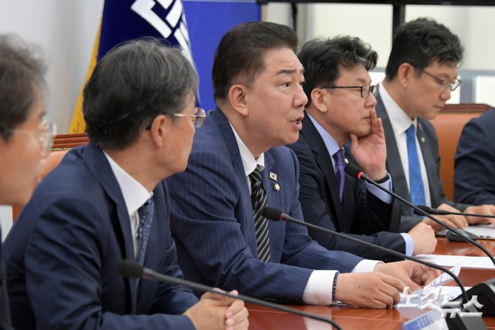 물가대책 TF 출범식, 발언하는 김병기 당대표 직무대행