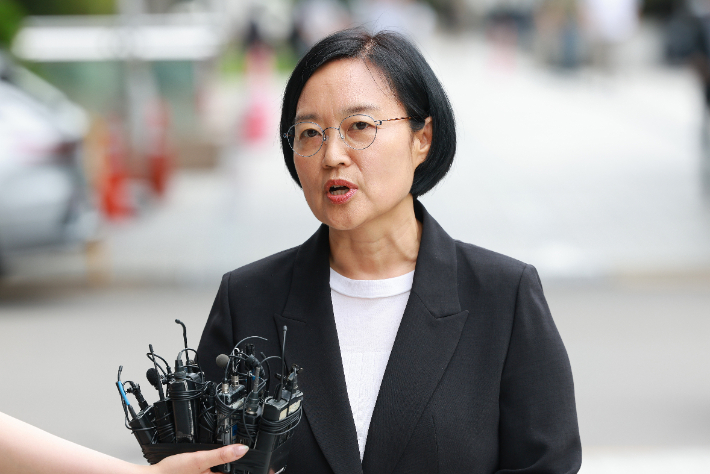 한성숙 중소벤처기업부 장관 후보자. 연합뉴스