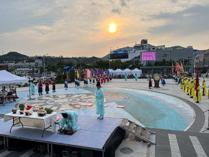 전라좌수영 둑제. 여수시 제공