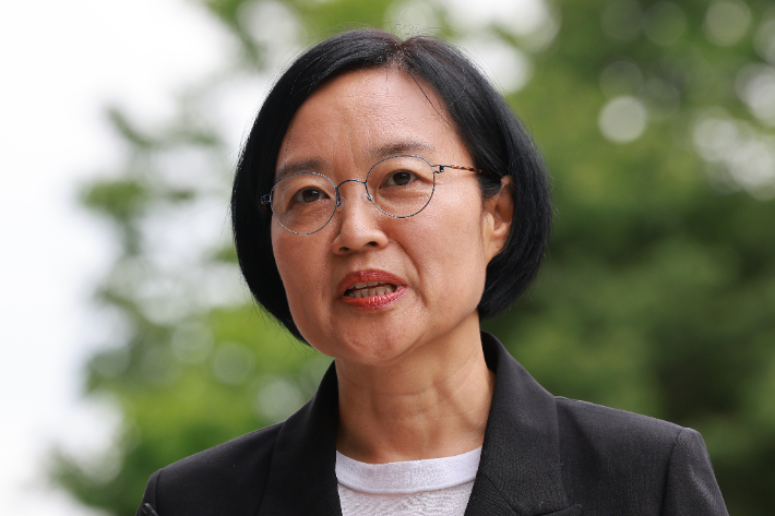 한성숙 중소벤처기업부 장관 후보자. 연합뉴스