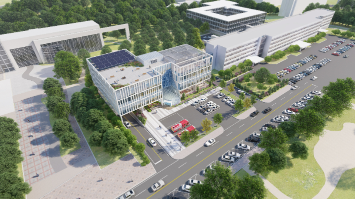 통합재난관리센터 조감도. 경남도청 제공 