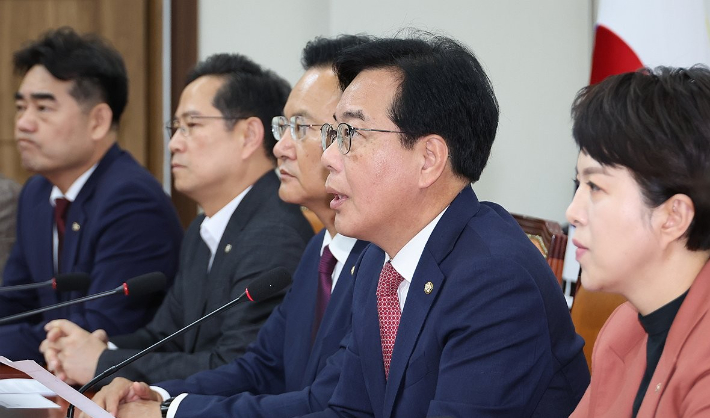 국민의힘 송언석 원내대표. 연합뉴스