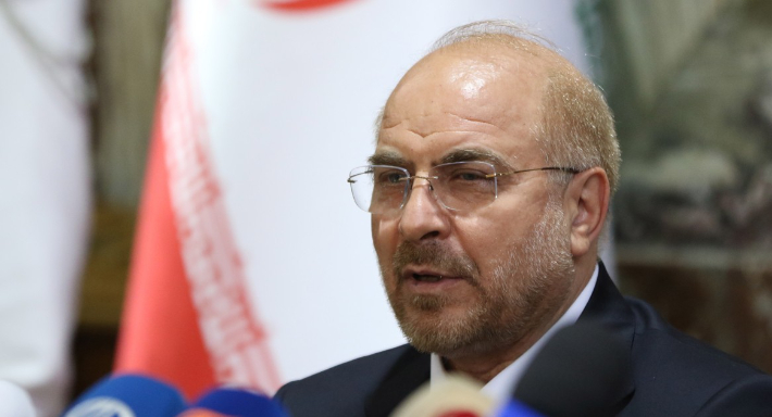 모하마드 바게르 갈리바프 이란 의회(마즐리스) 의장. 연합뉴스