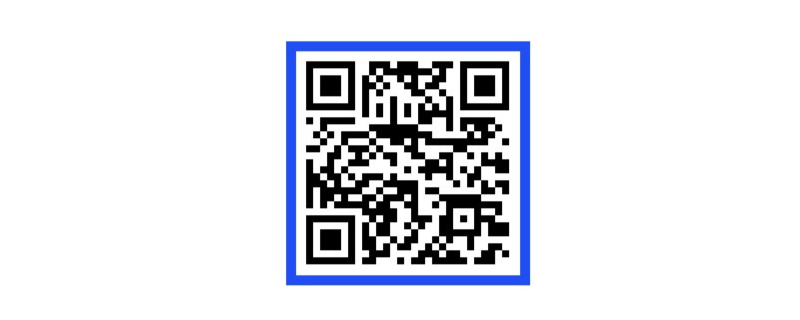 인터랙티브 페이지 연결 QR 코드