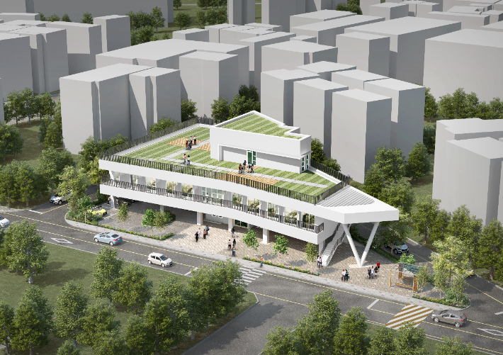 공공산후조리원 조감도. 속초시 제공