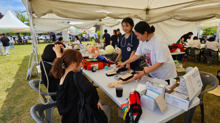  EUDPIA직업체험박람회. 삼척시 제공