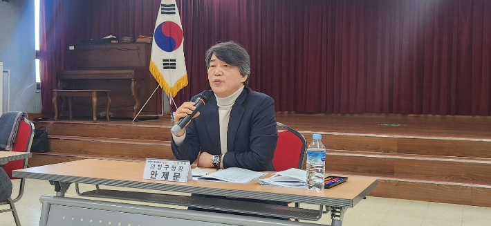 안제문 의창구청장. 의창구청 제공 