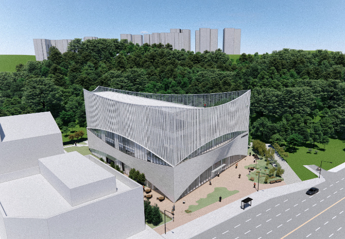 수서동 구립 공공도서관. 자료사진