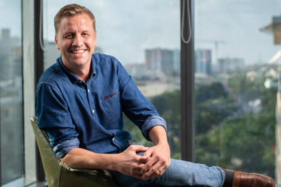 오비맥주 벤 베르하르트 대표이사. 오비맥주 제공