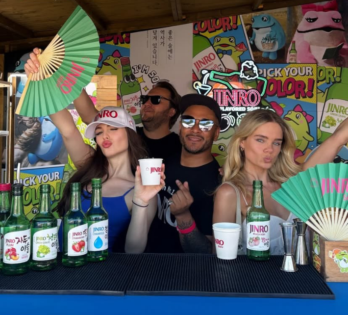 하이트진로, 테이스트 오브 런던 2025 단독 부스 운영 현장. 하이트진로 제공