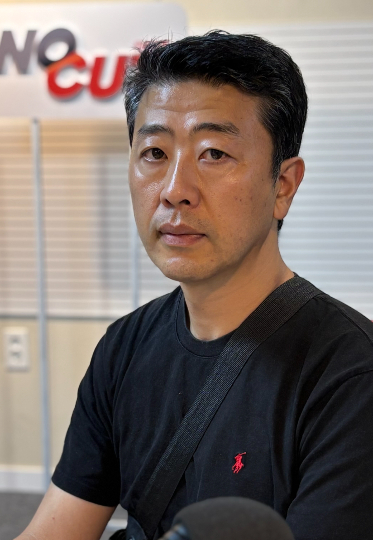 故현승준 교사 유가족 대표 김희철씨