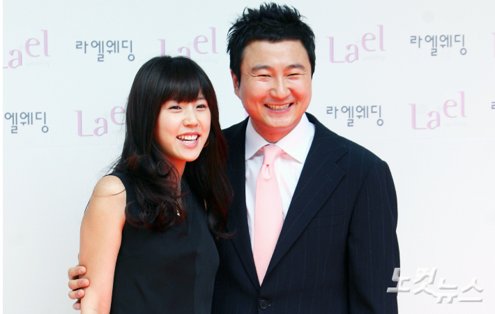 주영훈(오른쪽), 이윤미 부부. 자료사진