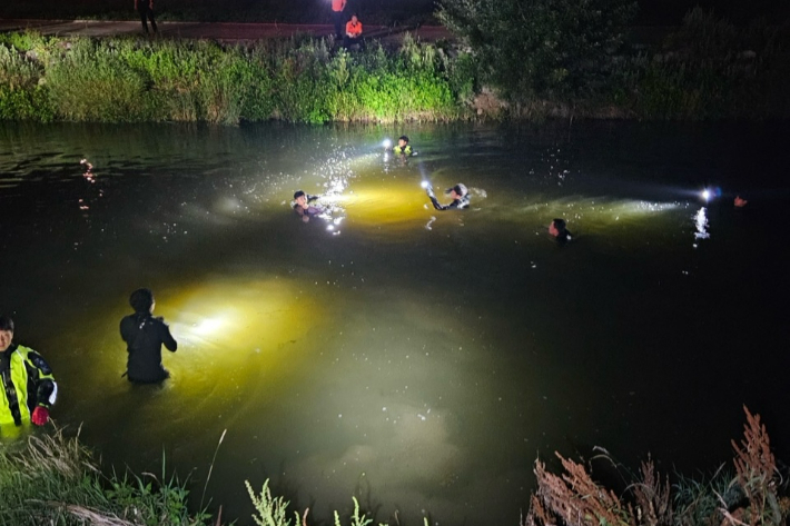 수색 현장. 보은소방서 제공