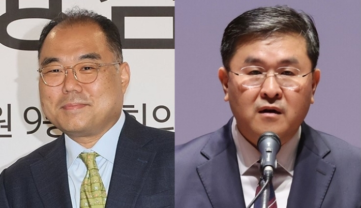 신응석 남부지검장·양석조 동부지검장. 연합뉴스