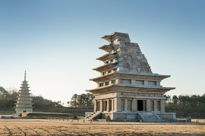 익산 미륵사지 석탑. 국가유산청 제공