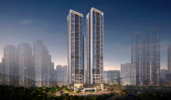 '쌍용 더 플래티넘 서면' 투시도. 쌍용건설 제공