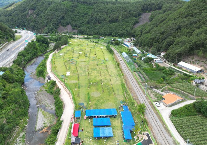 도계파크골프장 전경. 삼척시 제공