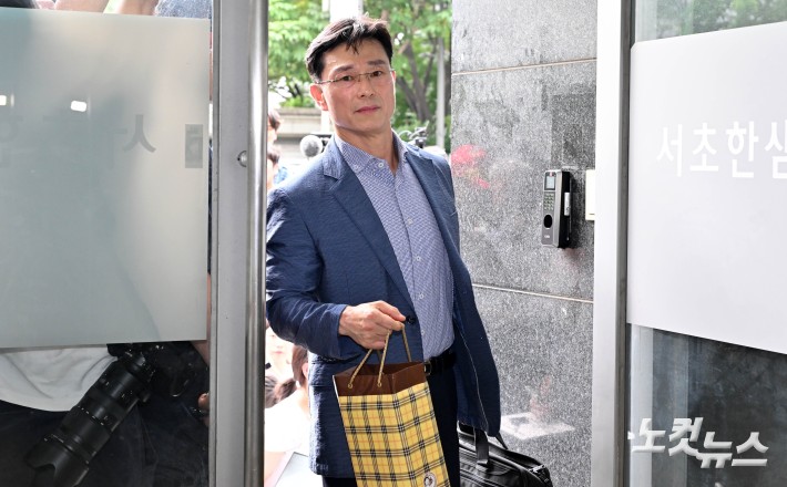 특검 출석하는 임성근 전 사단장