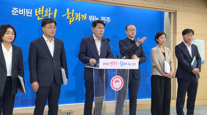 우범기 전주시장 "올림픽 유치, 전주·완주 통합 이뤄낼 것"