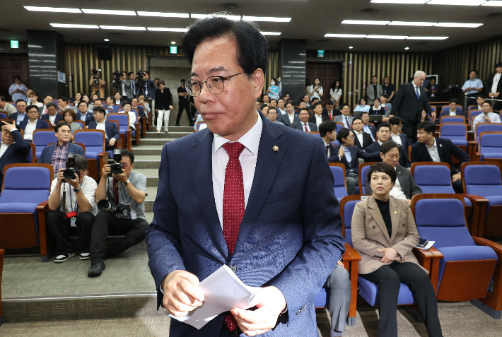 [속보]국민의힘, '김민석 총리 인준' 본회의 불참키로