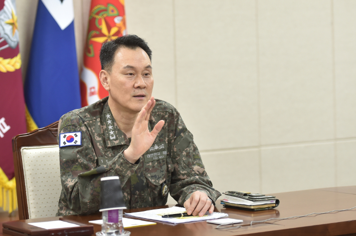 김명수 합참의장. 연합뉴스