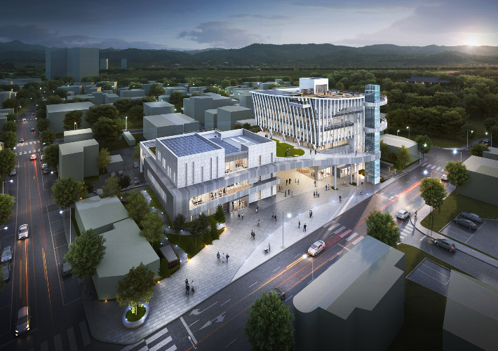 보성읍 복합커뮤니티센터 조감도. 보성군 제공 