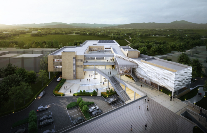 벌교복합문화센터 조감도. 보성군 제공