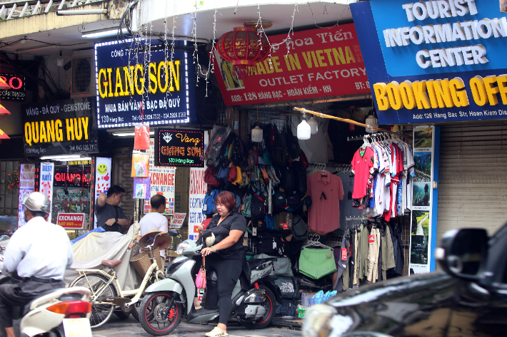 베트남 하노이의 한 상점. 연합뉴스