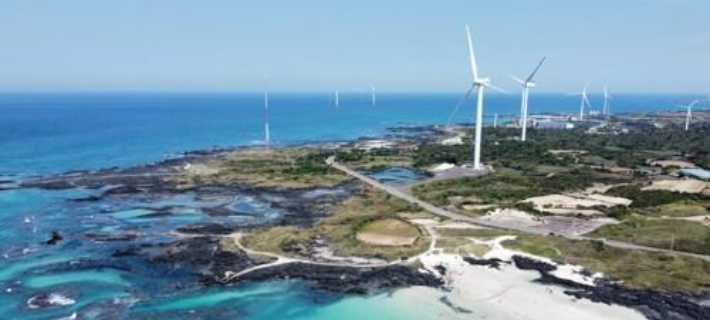 제주 김녕풍력발전단지. 연합뉴스