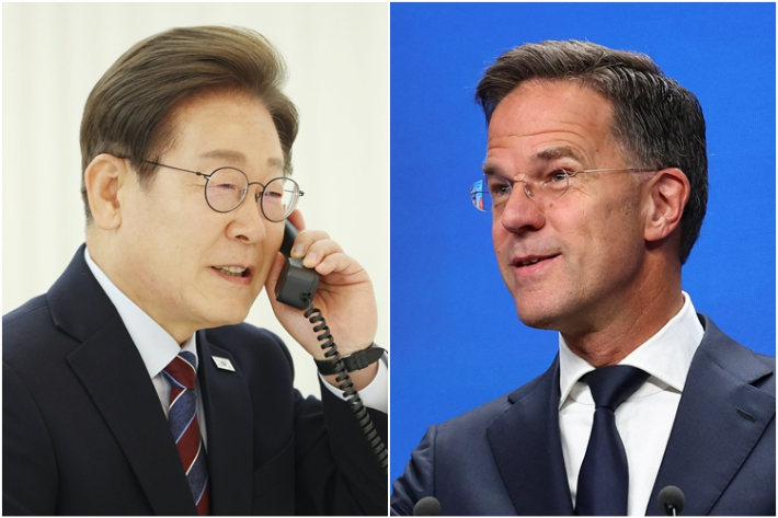 李대통령, NATO 사무총장과 첫 통화…방산 협력 약속