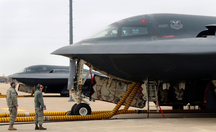 미 공군 B-2 스텔스 폭격기. 연합뉴스