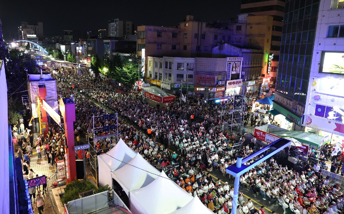 대전 0시 축제. 자료사진