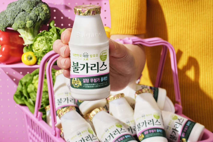 남양유업, 신제품 '불가리스 설탕 무첨가 플레인'. 남양유업 제공