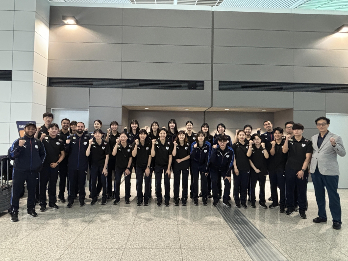 女 배구 대표팀, VNL 3주차 열리는 일본으로 출국