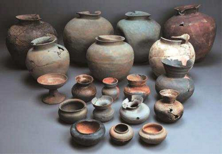 전남 영암 시종 고분군에서 출토된 옥야리 방대형 고분 유물. 전라남도 제공