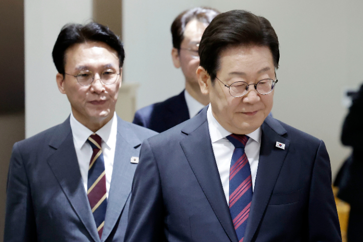 李대통령, 김민석 총리와 오찬…'의정갈등' 적극 해결 주문