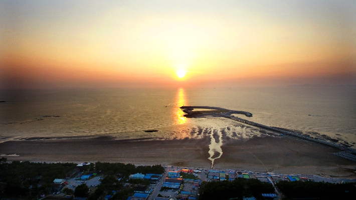 고창 구시포해수욕장. 고창군 제공