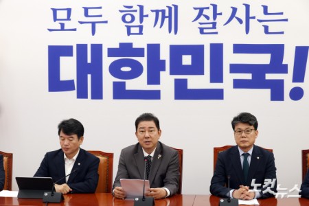 발언하는 김병기 당대표 직무대행 겸 원내대표