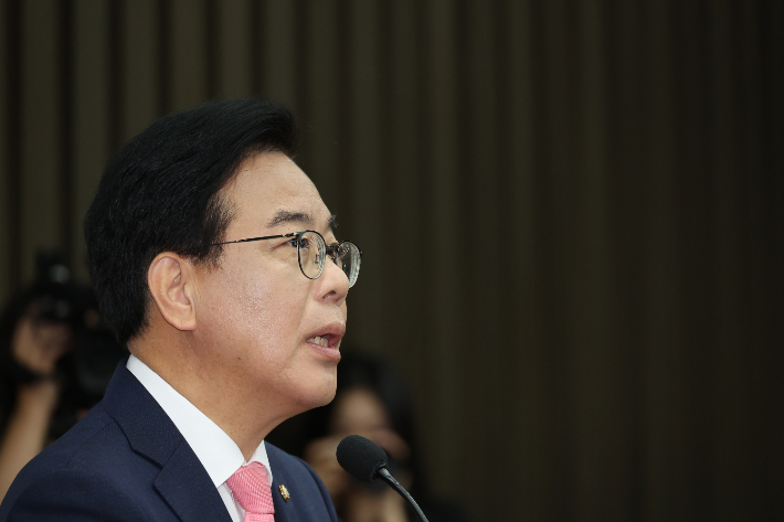 [단독]송언석 "특검TF 만듭시다"…하지만 침묵만 흘렀다[영상]