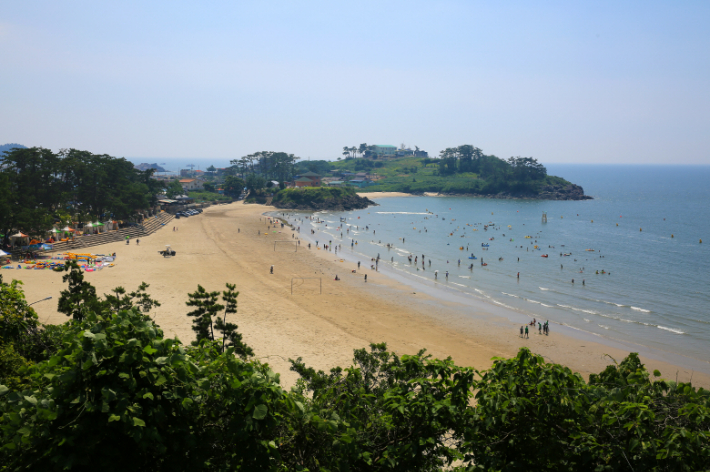 영광 가마미해수욕장 모습. 전라남도 제공