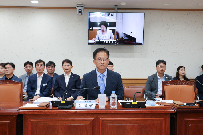 김철환 창원시설공단 이사장 임용 후보자. 창원시의회 제공 