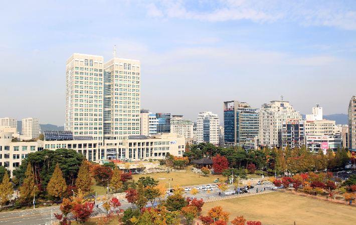 대전시청사 전경. 자료사진