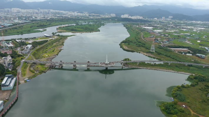 강정고령보 전경. 대구지방환경청 제공