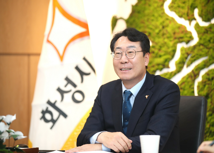 정명근 화성특례시장 모습. 화성특례시 제공