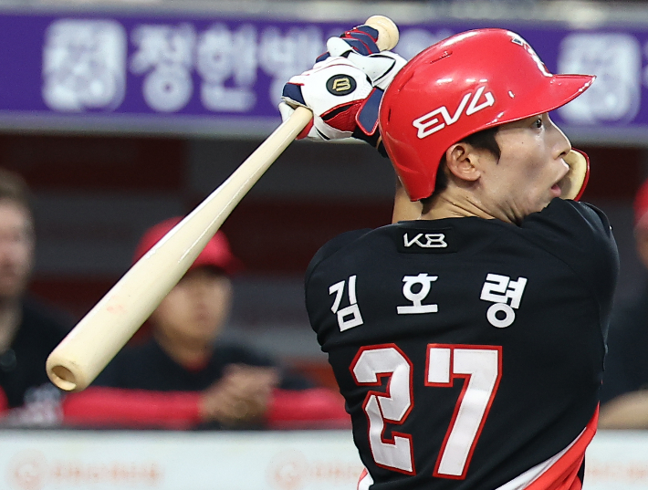 KIA 김호령. 연합뉴스
