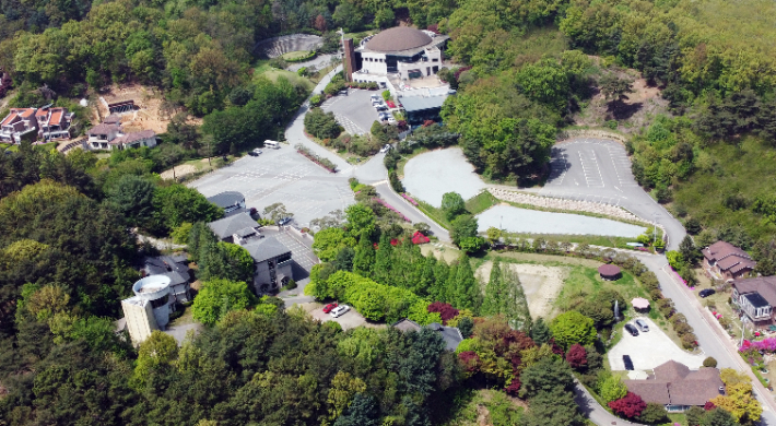 창립40주년 맞는 좋은교회 전경. 좋은교회 제공