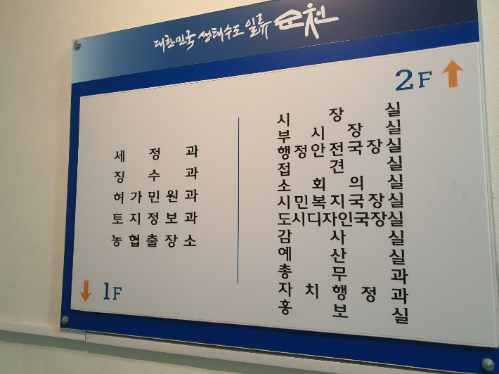 순천시 공무원노조, "특정인, 특정 직렬, 본청 편중 인사" 비판