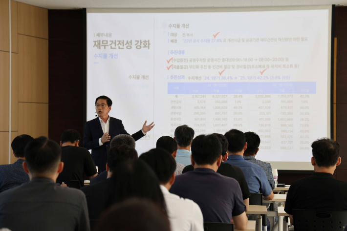 춘천도시공사는 홍 영 사장의 취임 2주년을 맞이해 그동안의 성과를 공유하고 향후 비전과 계획을 밝혔다. 춘천시 제공